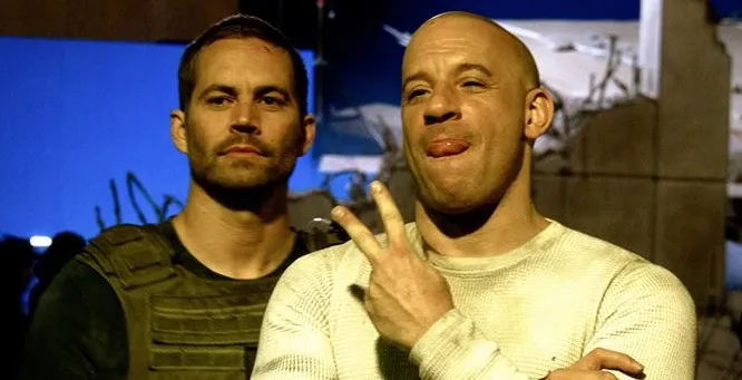 Vin Diesel dan Paul Walker punya persahabatan yang erat/©facebook.com/vin diesel