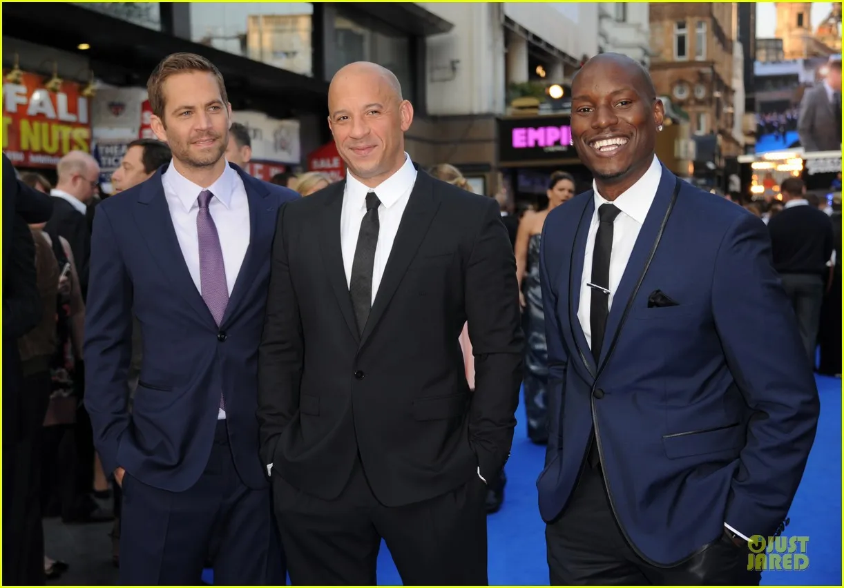 Vin Diesel saat premiere film FAST & FURIOUS 6 | Foto: JustJared