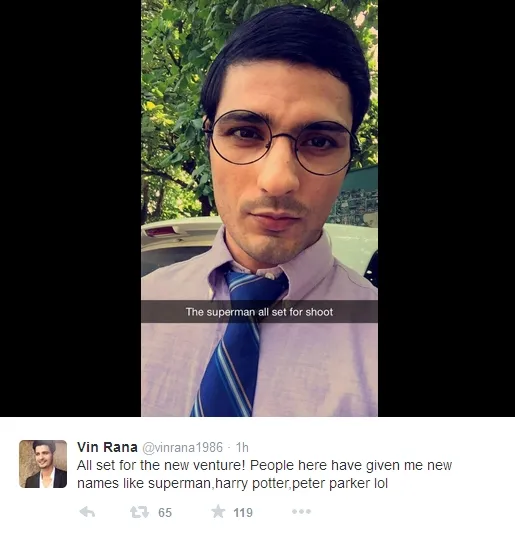 Mirip Superman atau Harry Potter? @twitter/vinrana1986