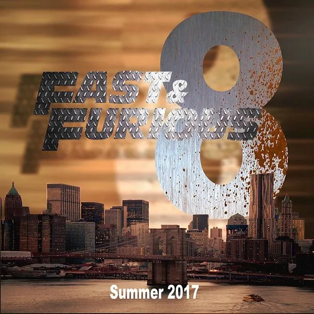 Foto logo FNF 8 dengan latar belakang New York. Bocoran dari Vin Diesel? © Instagram/VinDiesel