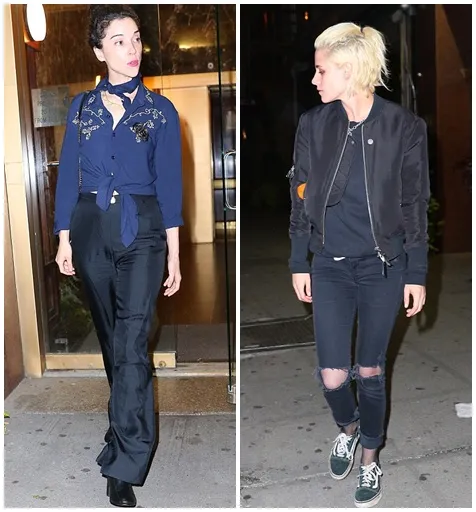 Vincent dan K-Stew juga hadir di sana © Dailymail.co.uk