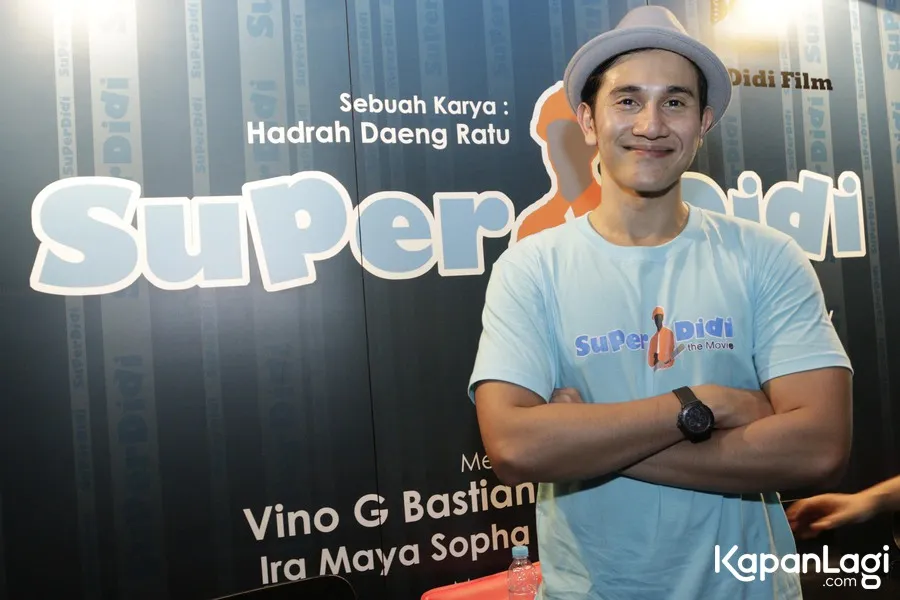 Main di SUPER DIDI, Vino G Bastian merasa sekolah lagi untuk merawat anak/©KapanLagi.com®/Budy Santoso