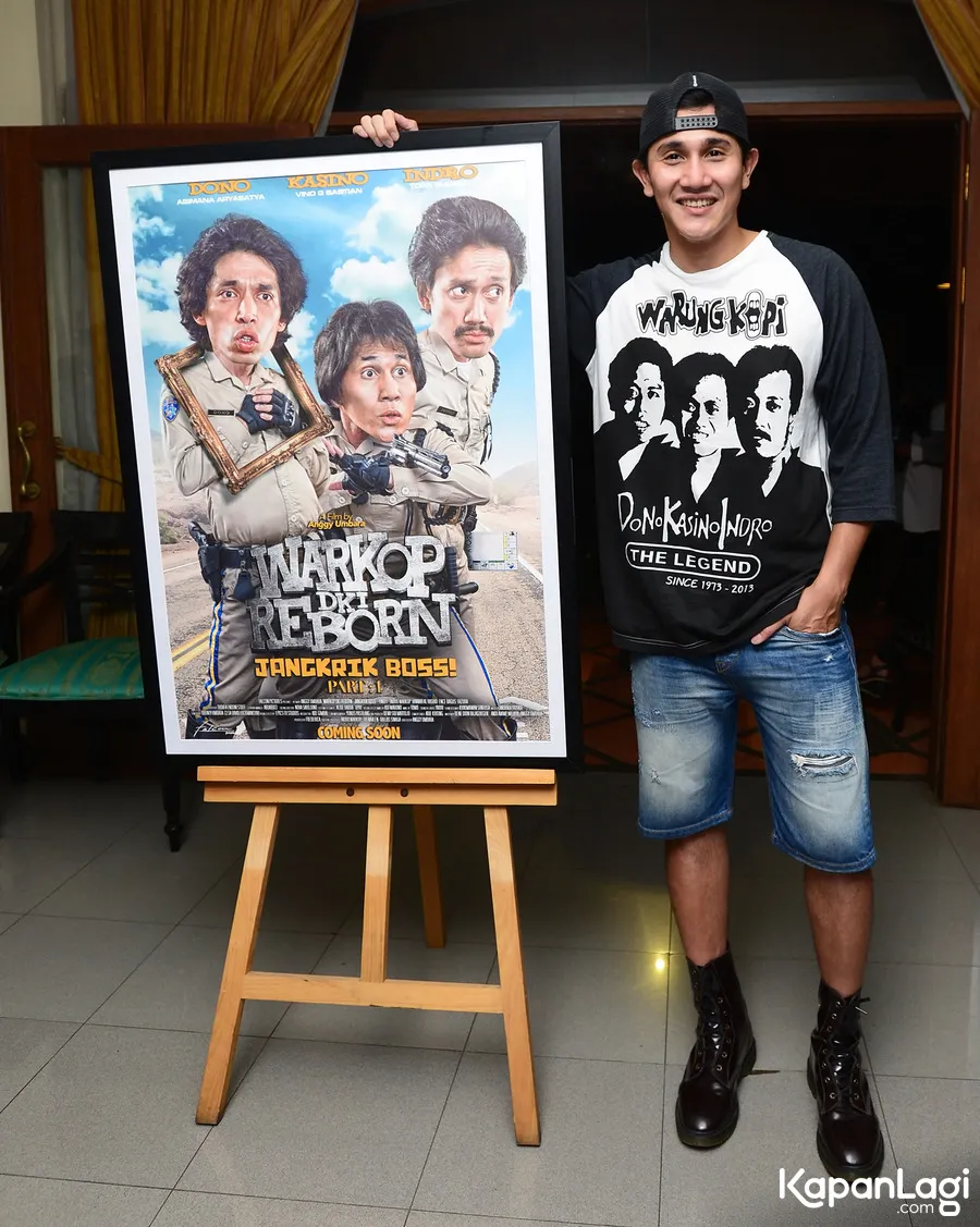 Vino G Bastian sempat tolak karena anggap dirinya tak mirip dengan almarhum Kasino/©KapanLagi.com®/Bambang E Ros