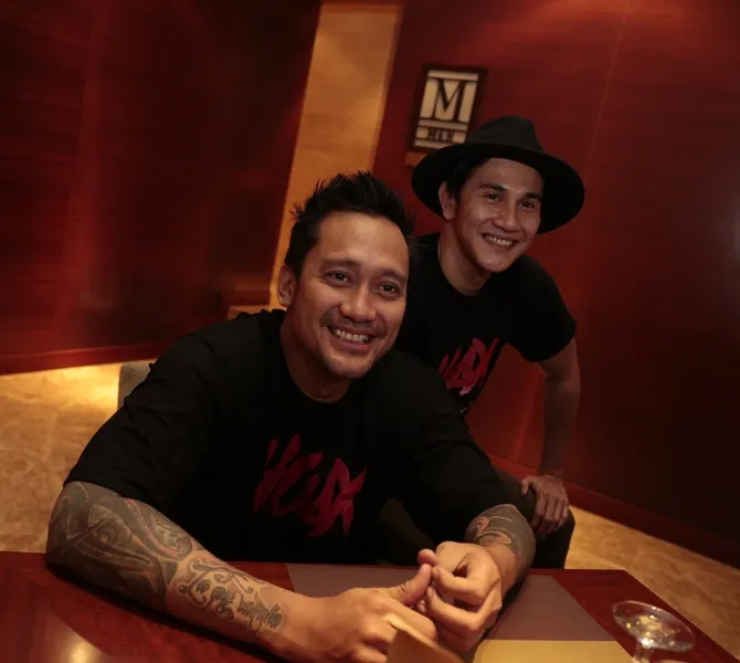 Selain Vino G Bastian, Tora Sudiro juga ambil andil dalam film tersebut. © KapanLagi.com/Muhammad Akrom Sukarya