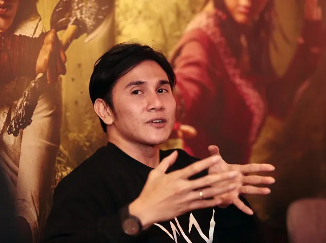 Vino G Bastian awalnya tak ingin memerankan Wiro Sableng. © KapanLagi.com/Muhammad Akrom Sukarya