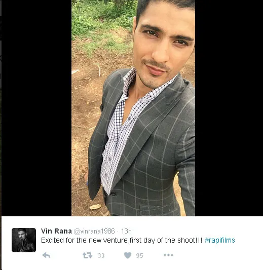 Vin Rana dapat proyek pekerjaan baru di Indonesia © Twitter.com/vinrana1986