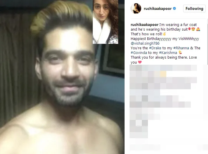 Inikah pacar asli Vishal? ©instagram/ruchikaakapoor