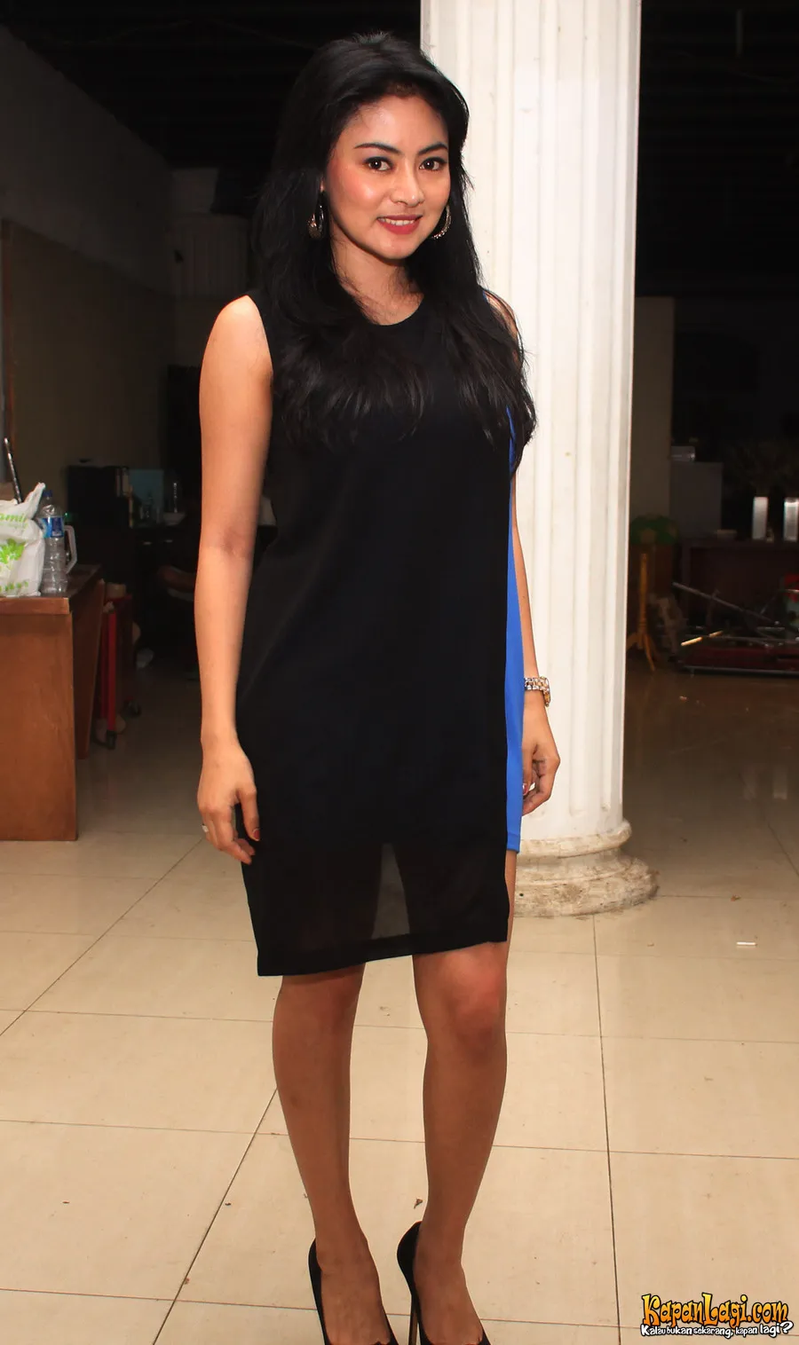 Vitalia Sesha diingatkan untuk rajin shalat untuk menghadapi kasusnya. ©foto: Busan