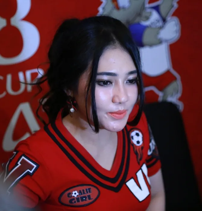 Via merasa bersyukur di puncak karirnya saat ini. © KapanLagi.com/Akbar Prabowo Triyuwono