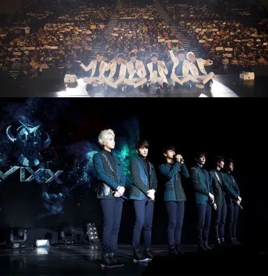 Suasana fan meet VIXX di Taiwan foto via Kpopstarz