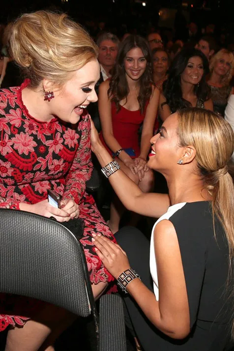 Adele dan Beyonce @foto: glamourmagazine.co.uk