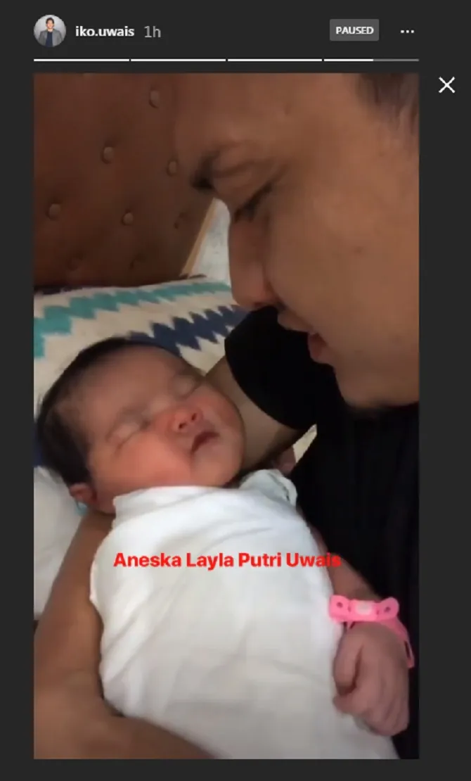 Iko Uwais senang anak dan istri sehat walafiat (credit: instagram.com/iko.uwais)