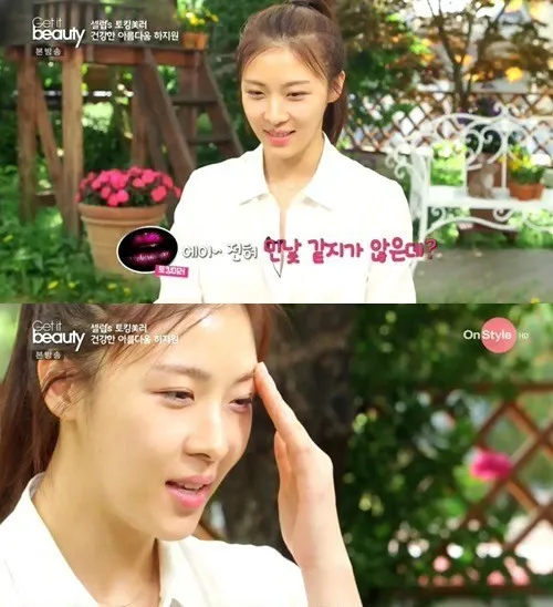 Ha Ji Won saat tampil tanpa make up di Onstyle Get It Beauty. ©kpopherald.com