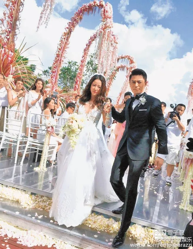 Pernikahan Wallace Huo dan Ruby Lin di Bali. ©dramafever.com