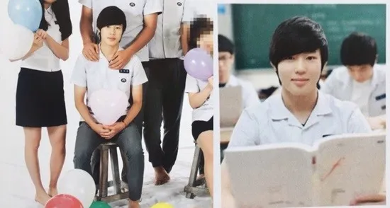 Foto Sungwoon saat liburan sekolah juga dijual © koreaboo.com