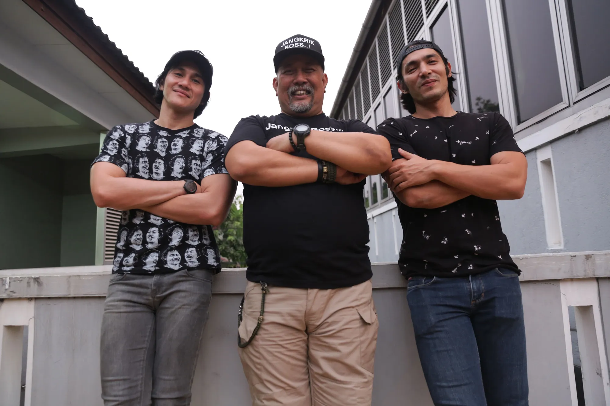 Abimana Aryasatya, Indro Warkop & Vino G. Bastian © Kapanlagi/Budy Santoso