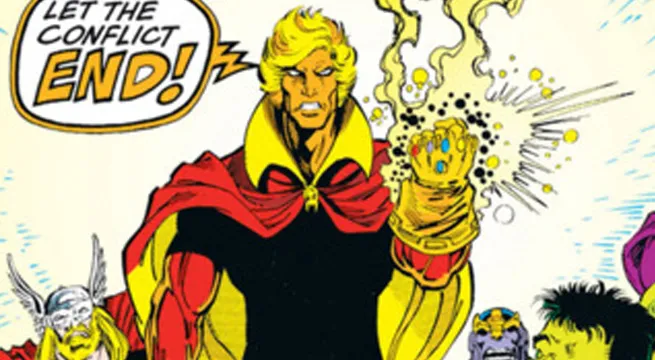 Ratu Sovereign menciptakan sebuah manusia sempurna yang diberi nama Adam, apakah karakter ini merujuk ke Adam Warlock dalam komik? © comicbook.com