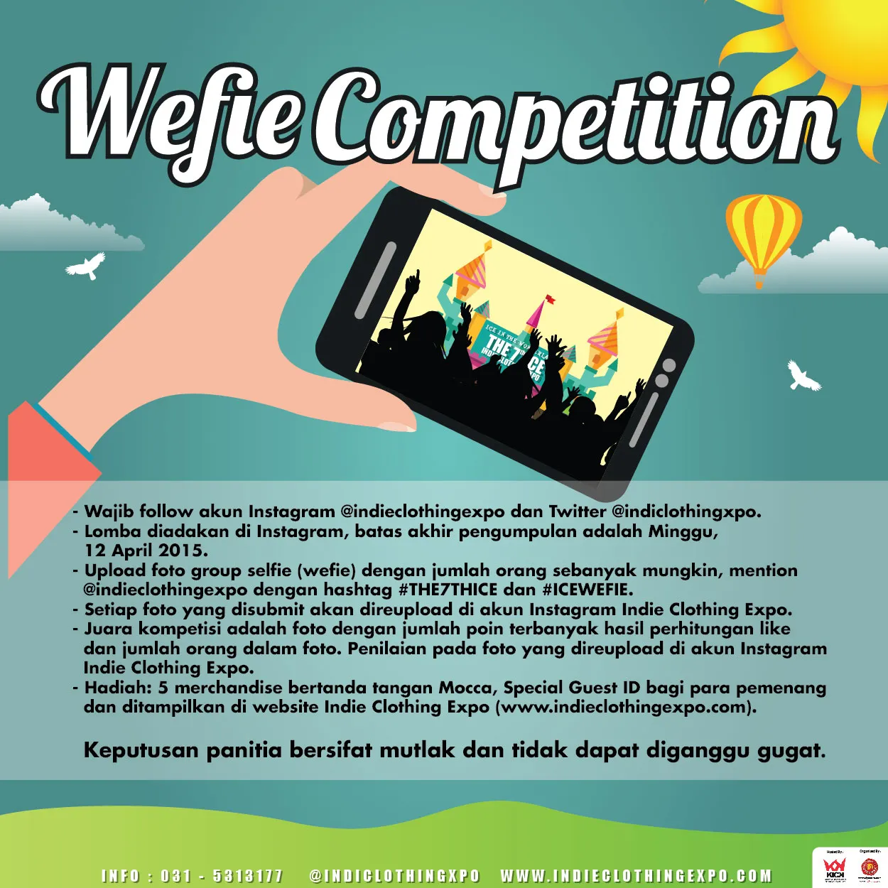 The 7th Indie Clothing Expo @foto: PT. Dyandra Promosind - KICK