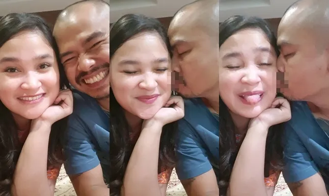 Wendi Cagur & istri rayakan ulang tahun pernikahan yang ke 8 (credit : instagram.com/revtiayunatasya)