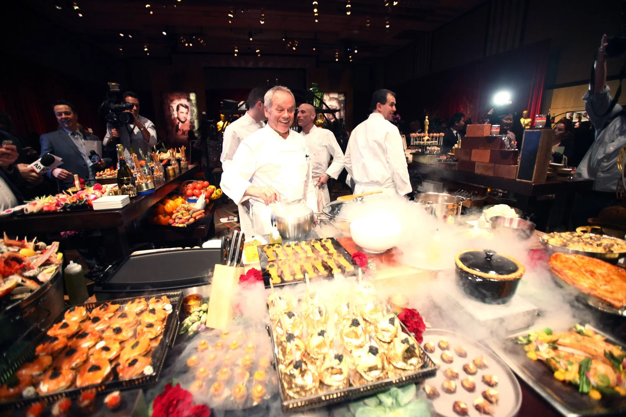 Berbagai makanan kelas A dipersembahkan oleh Wolfgang Puck. @independent.ie