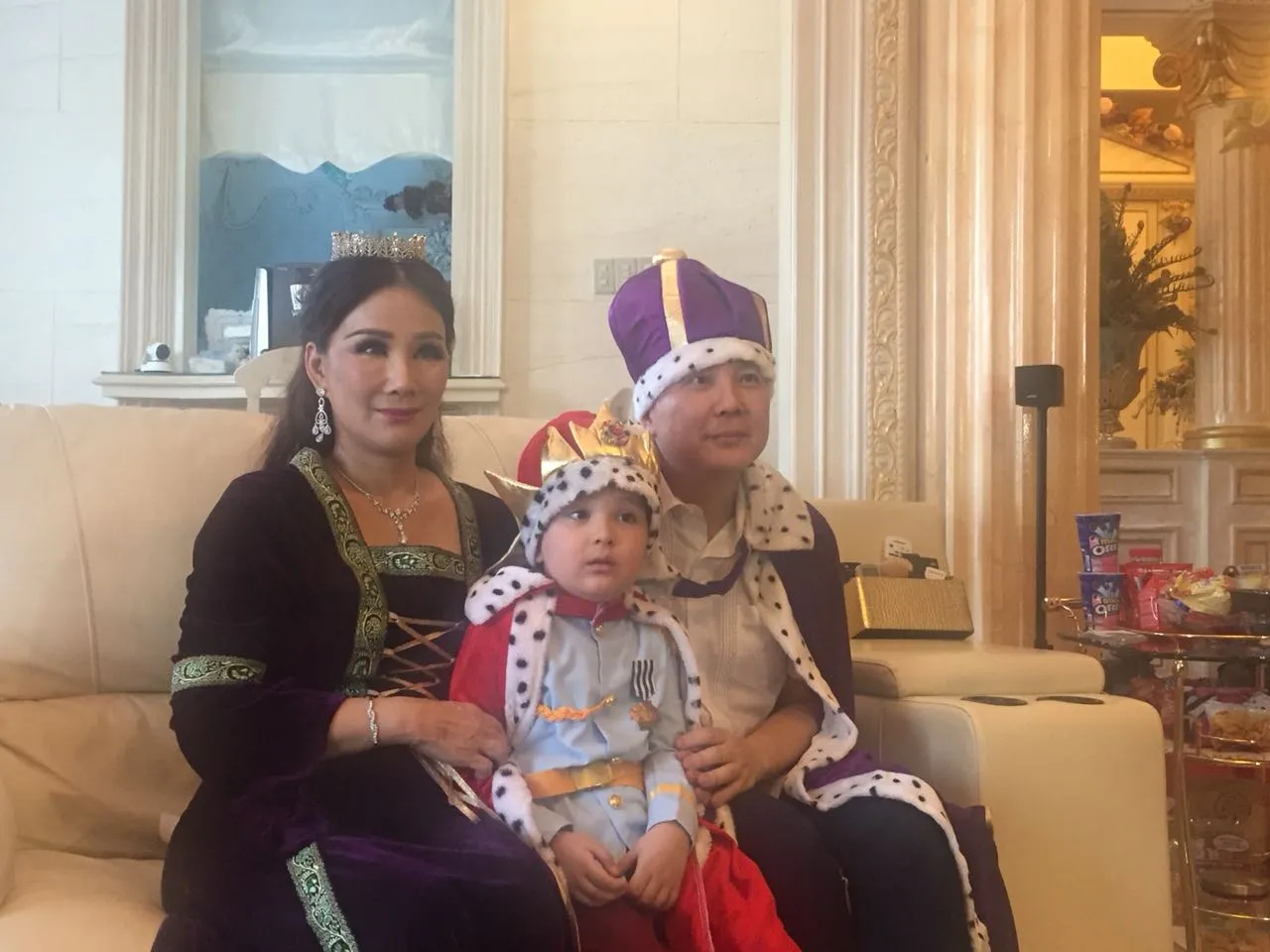 Fikri jadi Prince di perayaan ultah keempatnya / Credit: KapanLagi - Fikri Alfi Rosyadi