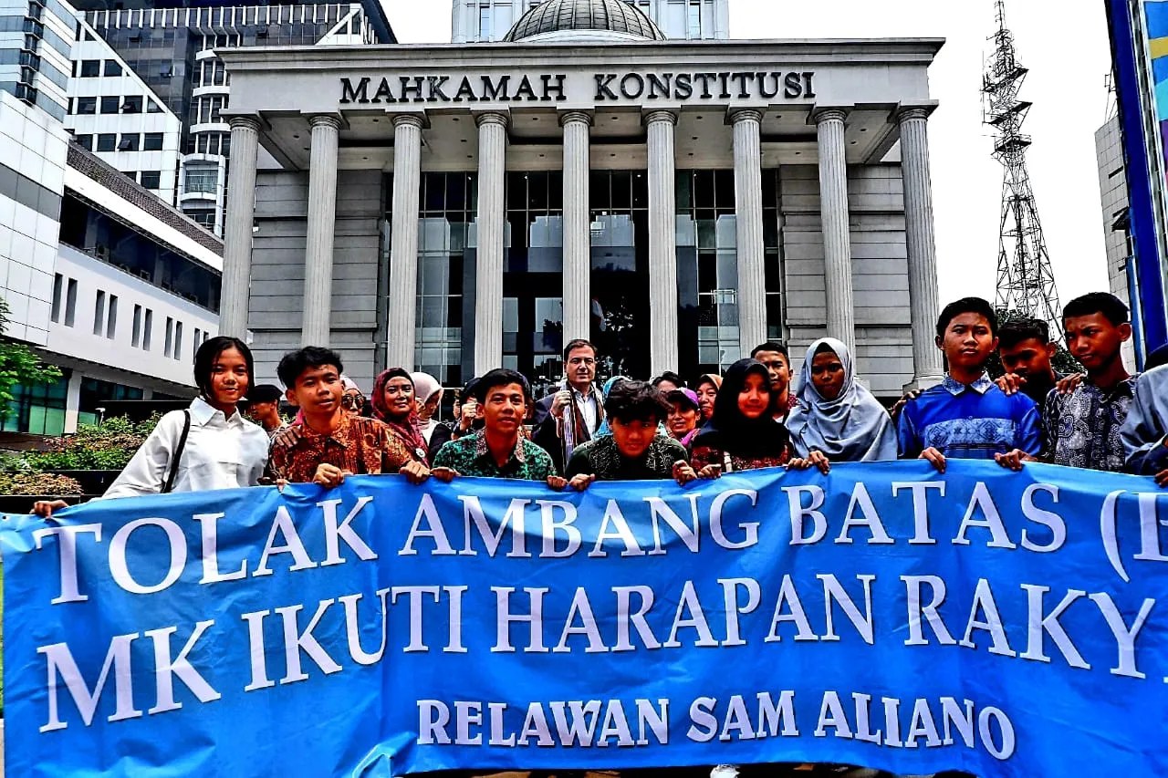 Dukungan para pendukung Sam / Credit: KapanLagi - Fikri Alfi Rosyadi