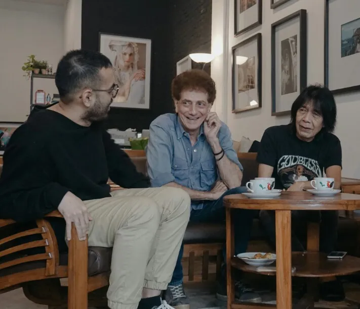 Ahmad Albar, Ian Antono dan Kemal Palevi / Credit: Istimewa