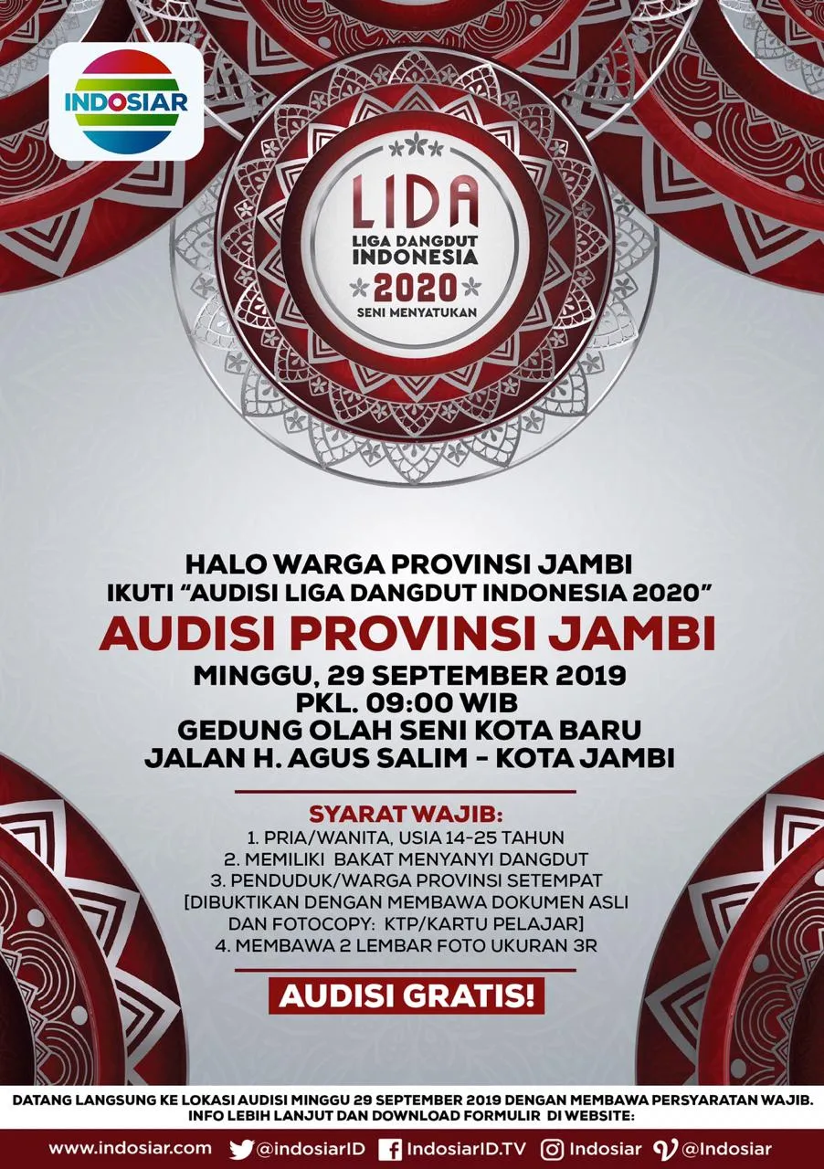 Audisi Offline di Jambi (credit: Kapanlagi.com)