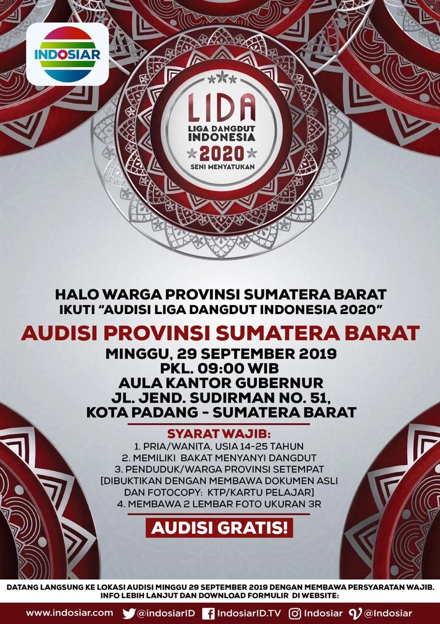 Audisi Offline di Sumatera Barat (credit: Kapanlagi.com)