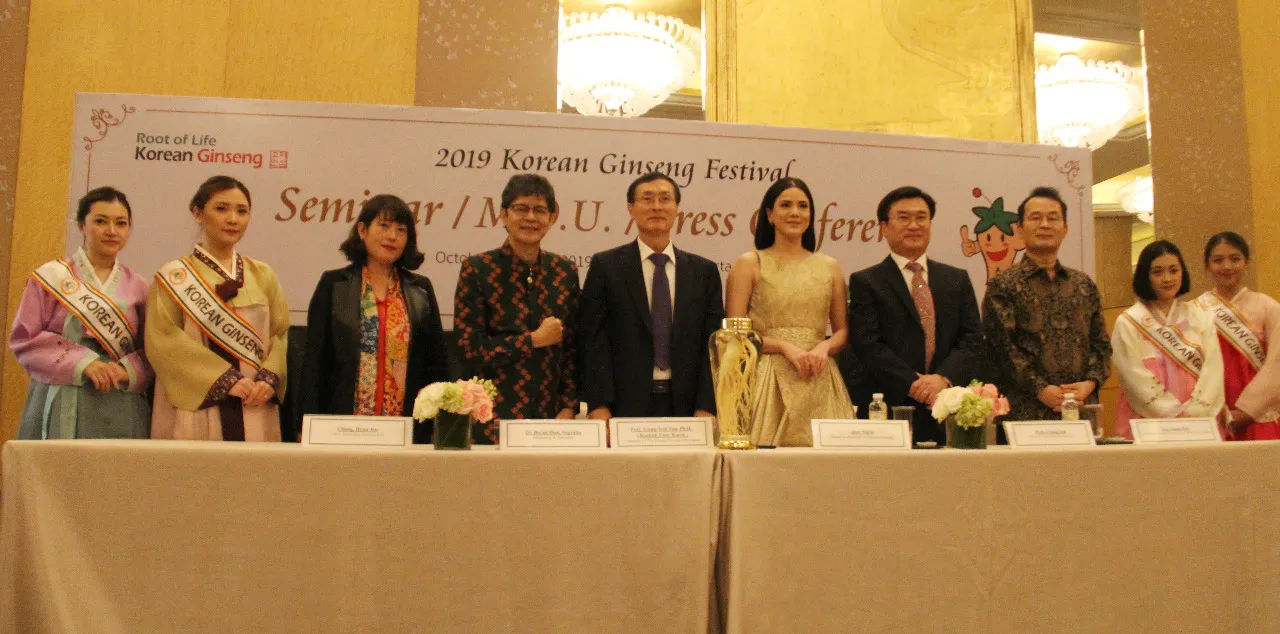 Seminar '2019 Korean Gingseng Festival' / Credit: Dokumentasi Pribadi