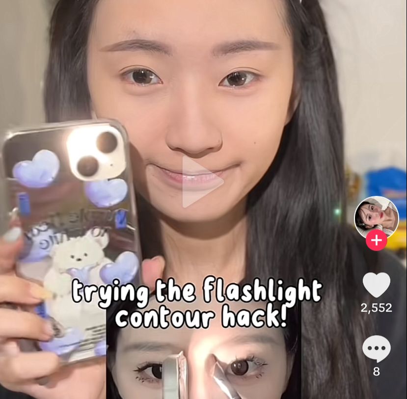 Using Flash for Contour. (photo: Pinterest/keyiuiu).