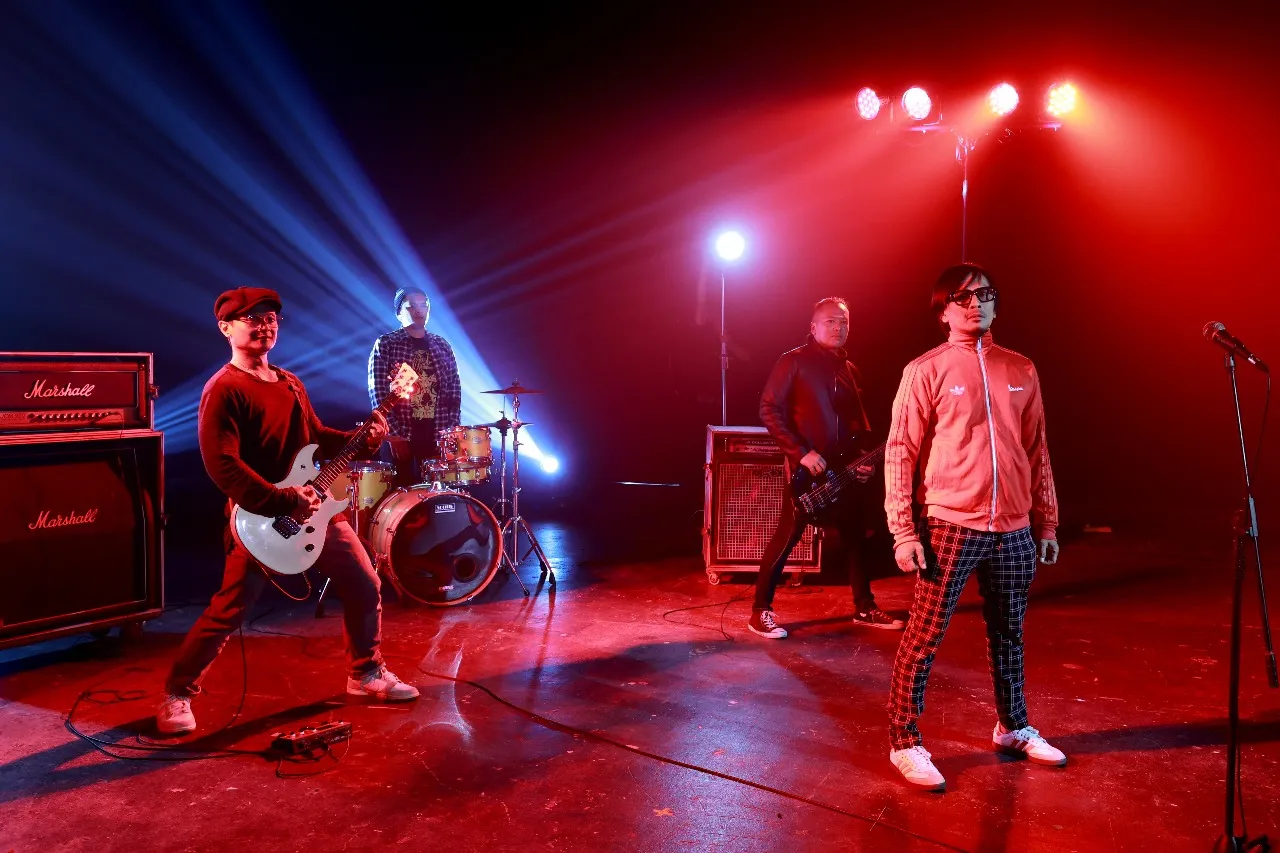 Band Vespunk © KapanLagi.com/Budy Santoso