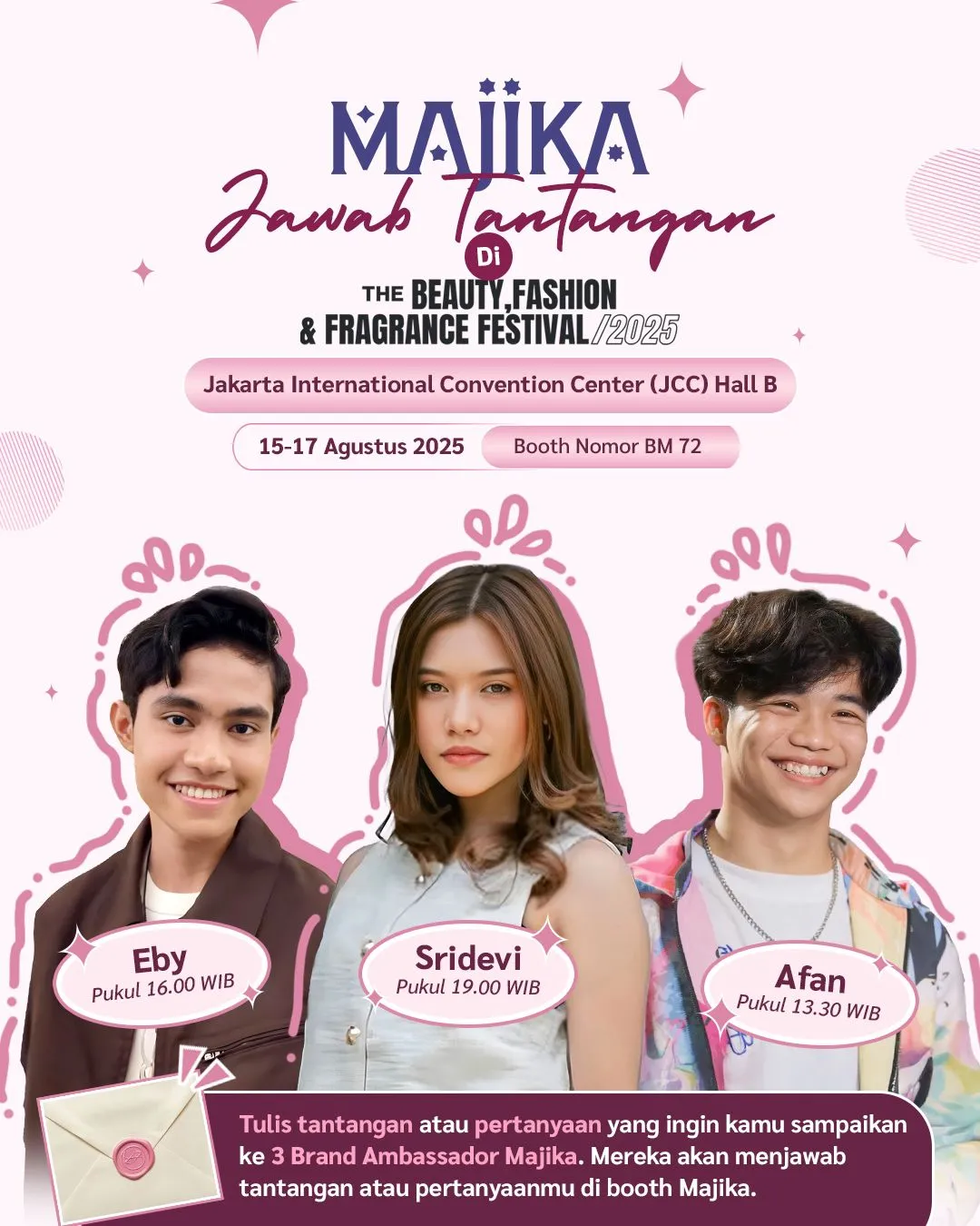 Meet & Greet bareng Brand Ambassador MAJIKA.