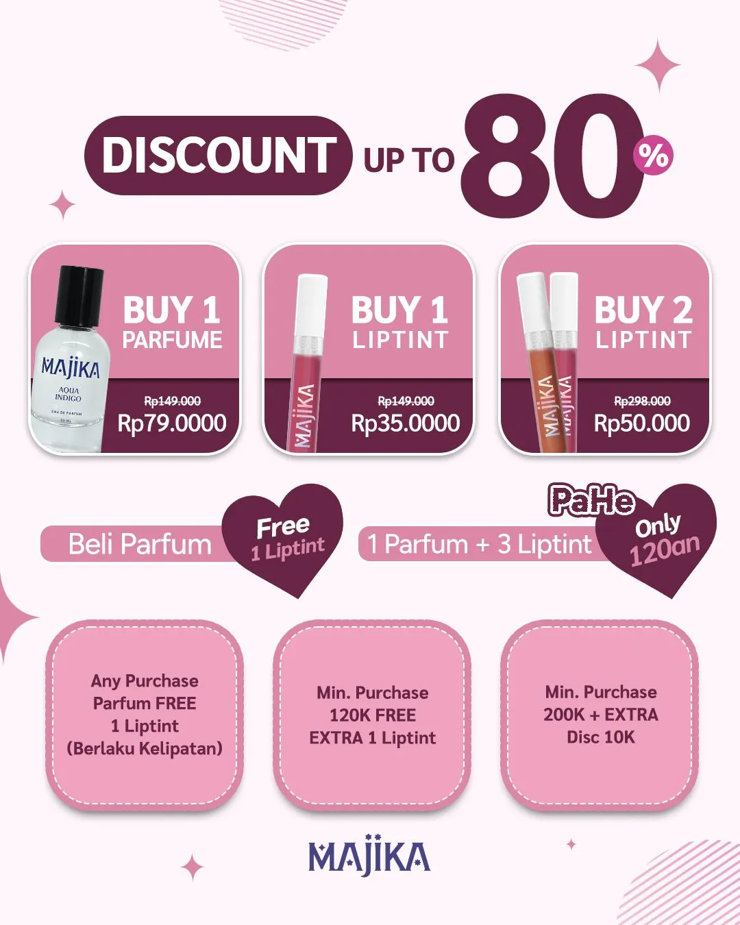 Promo istimewa MAJIKA di BFF 2025.