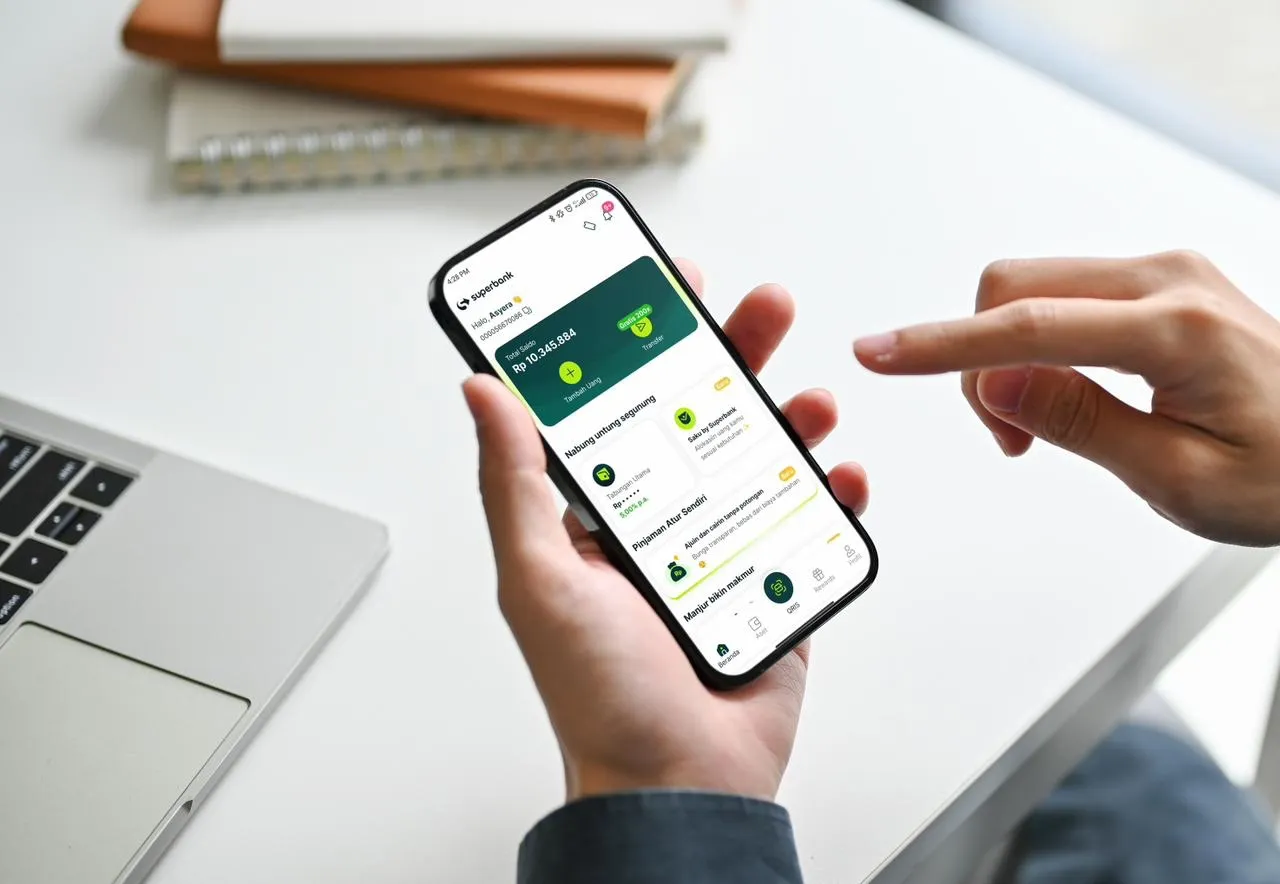 Superbank officially listed on the Indonesia Stock Exchange with the stock code IDX: SUPA. (cr: Superbank)