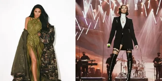 Anggun C Sasmi & Agnez Mo (Credit: Instagram.com / anggun_cipta) Agnez Mo (Credit: Instagram.com / agnezmo)