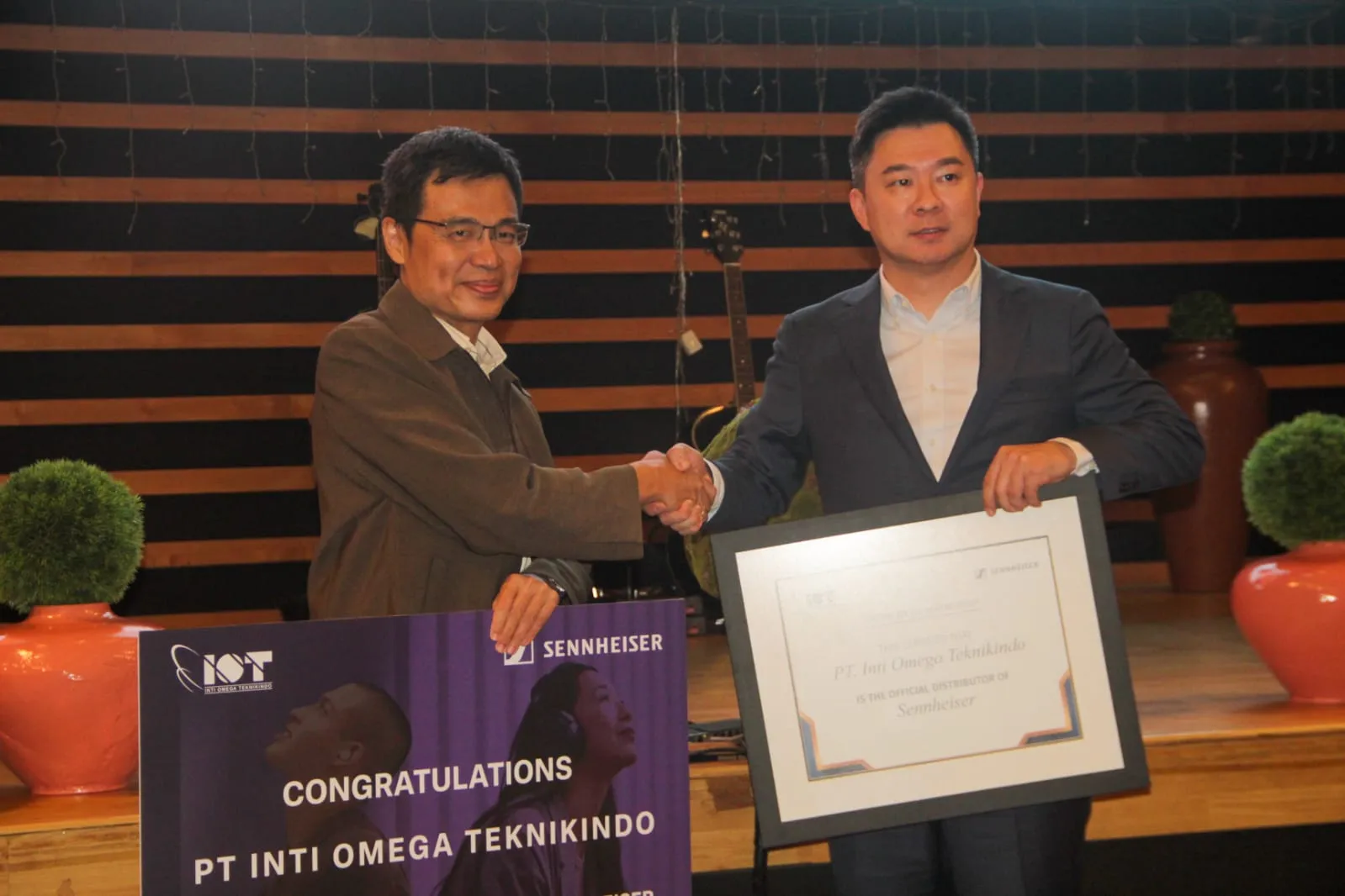 Sennheriser jalin kerjasama dengan PT Inti Omega Teknikindo (IOT) / Credit Foto: Dokumentasi Pribadi