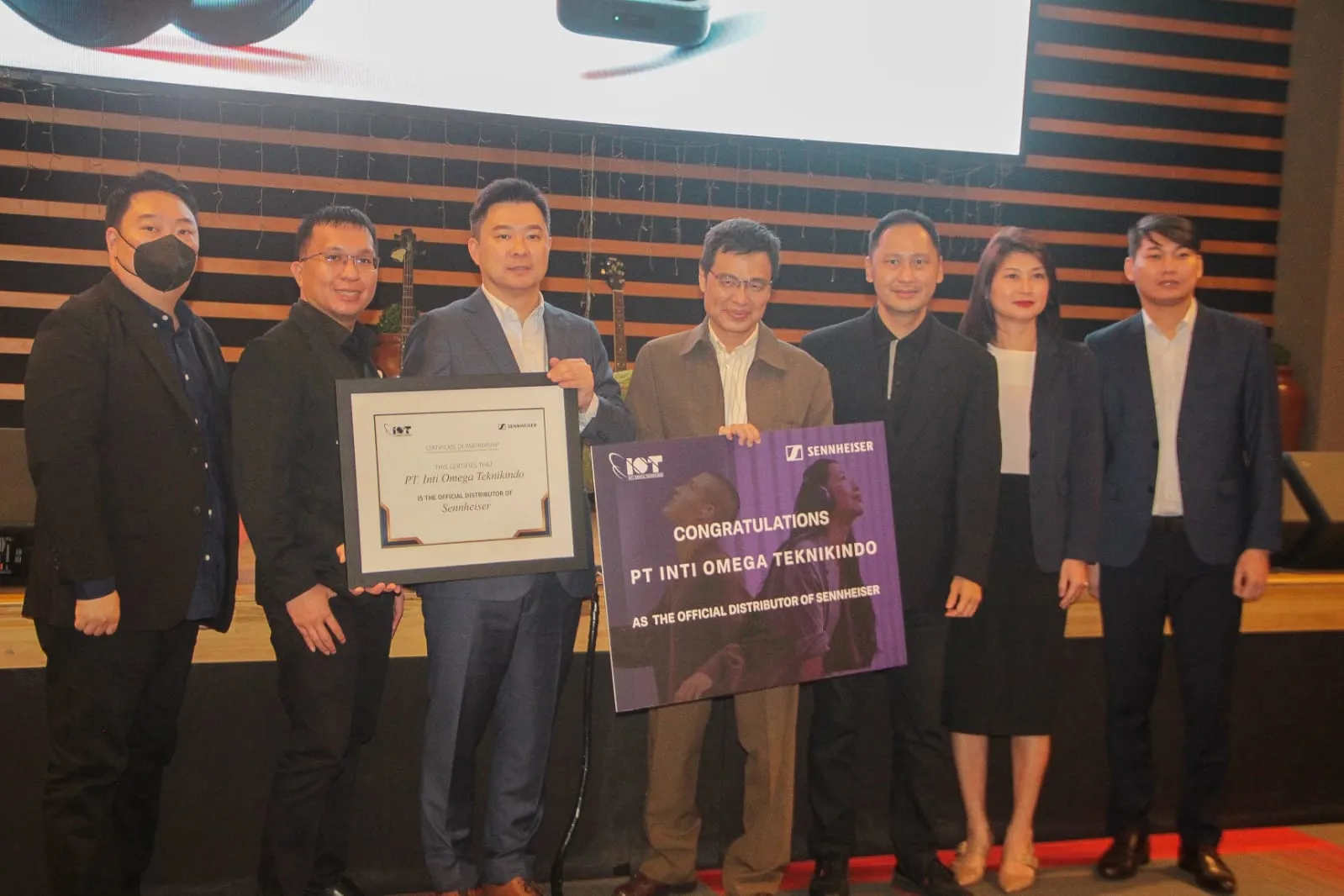 Sennheriser jalin kerjasama dengan PT Inti Omega Teknikindo (IOT) / Credit Foto: Dokumentasi Pribadi