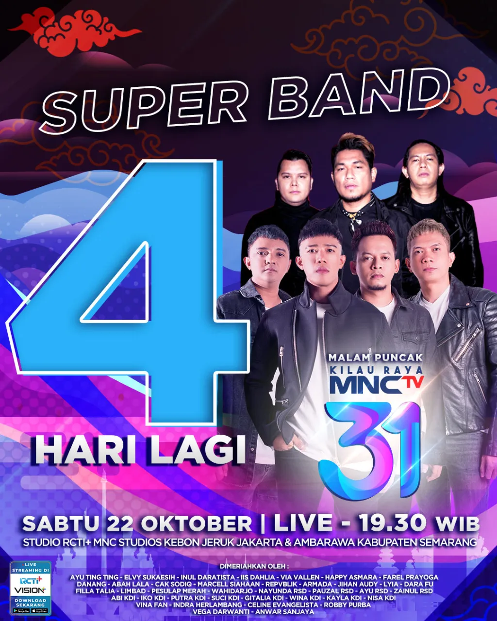 Malam puncak kilau raya MCTV / Credit Foto: Dokumentasi Pribadi