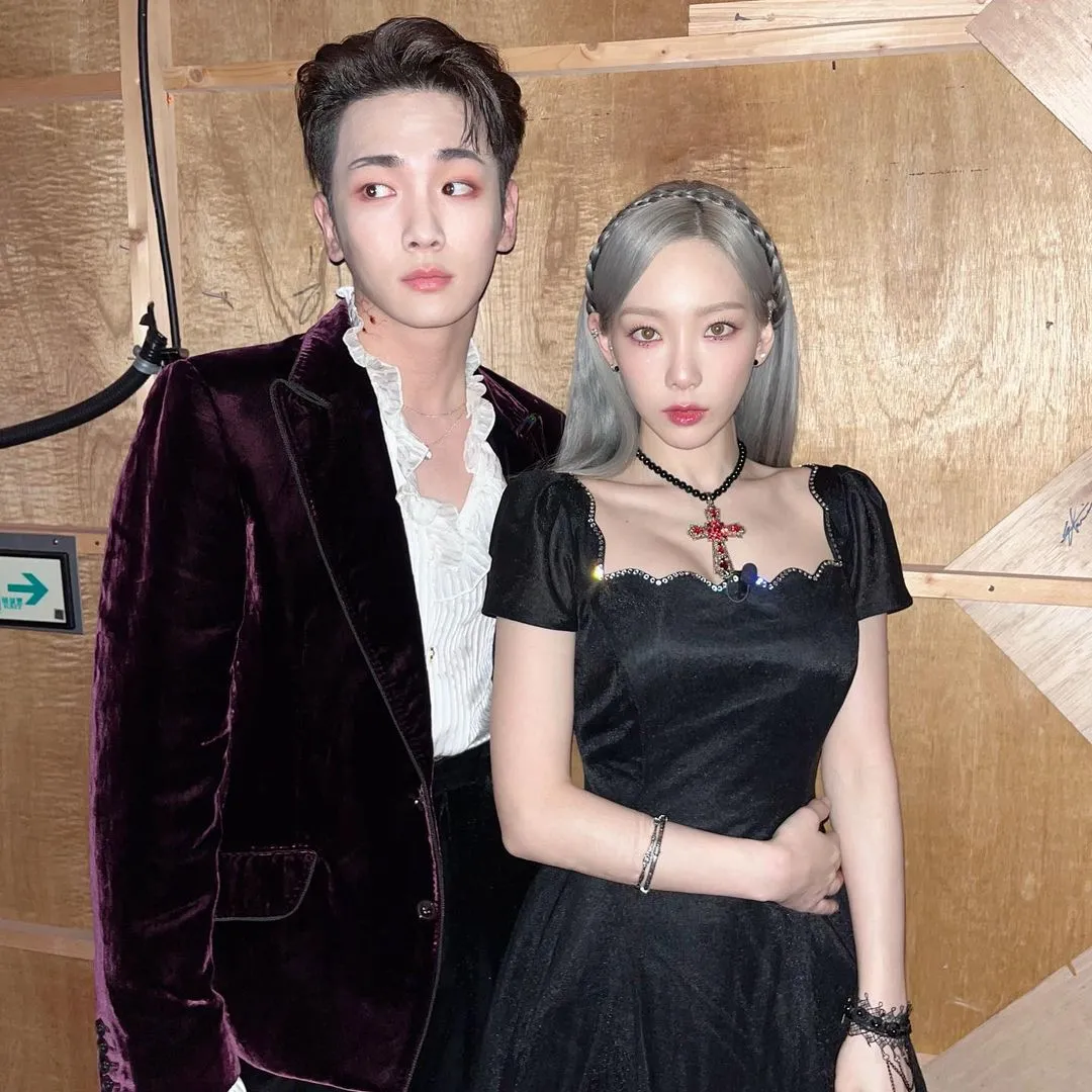 Key dan Taeyeon (Credit: instagram.com/bumkeyk)