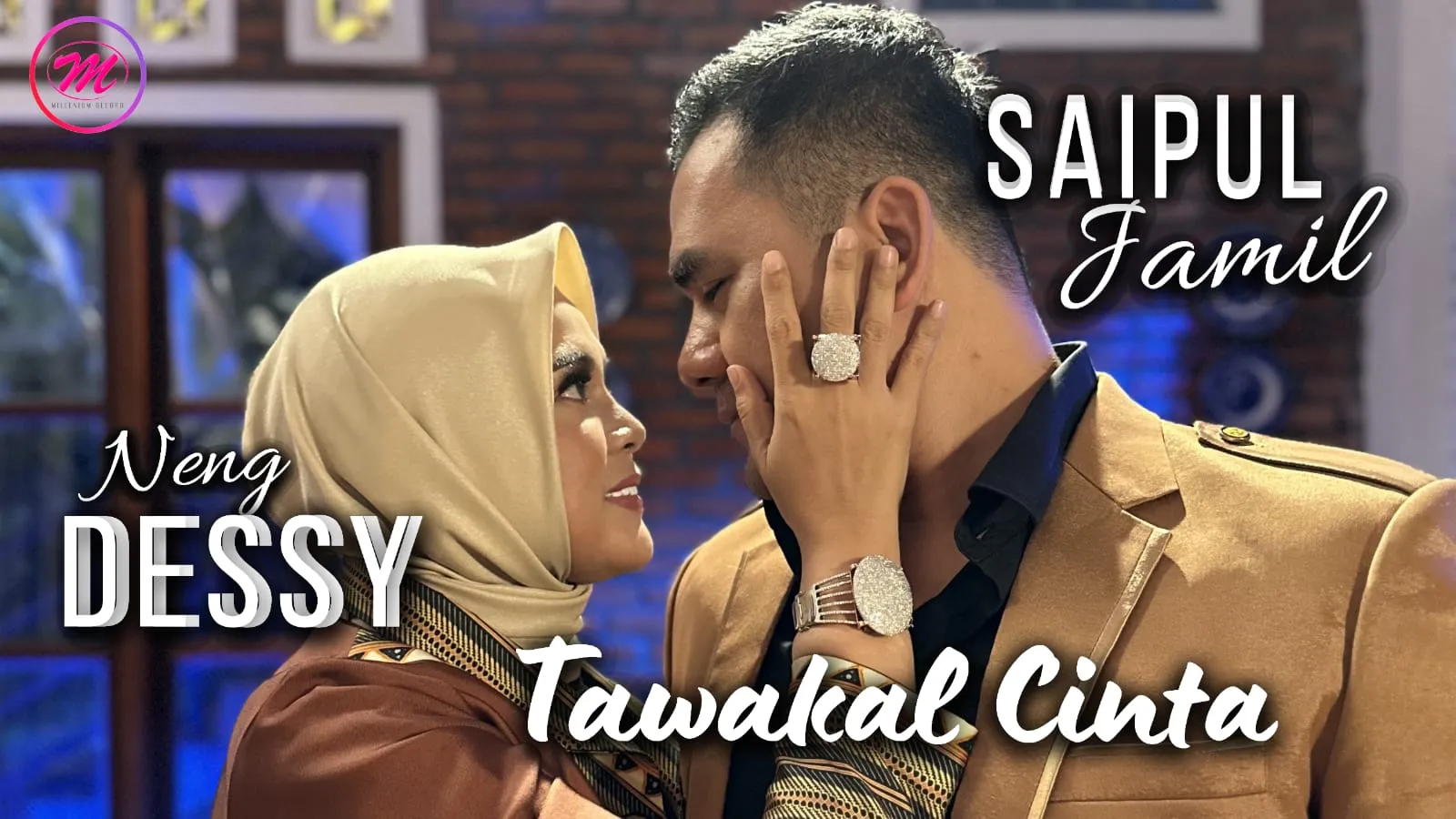 Saipul Jamil & Neng Dessy - Credit: Istimewa