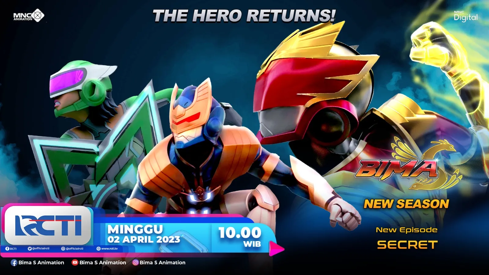 Serial animasi BIMA S Season 2 / Credit Foto: Dokumentasi Pribadi