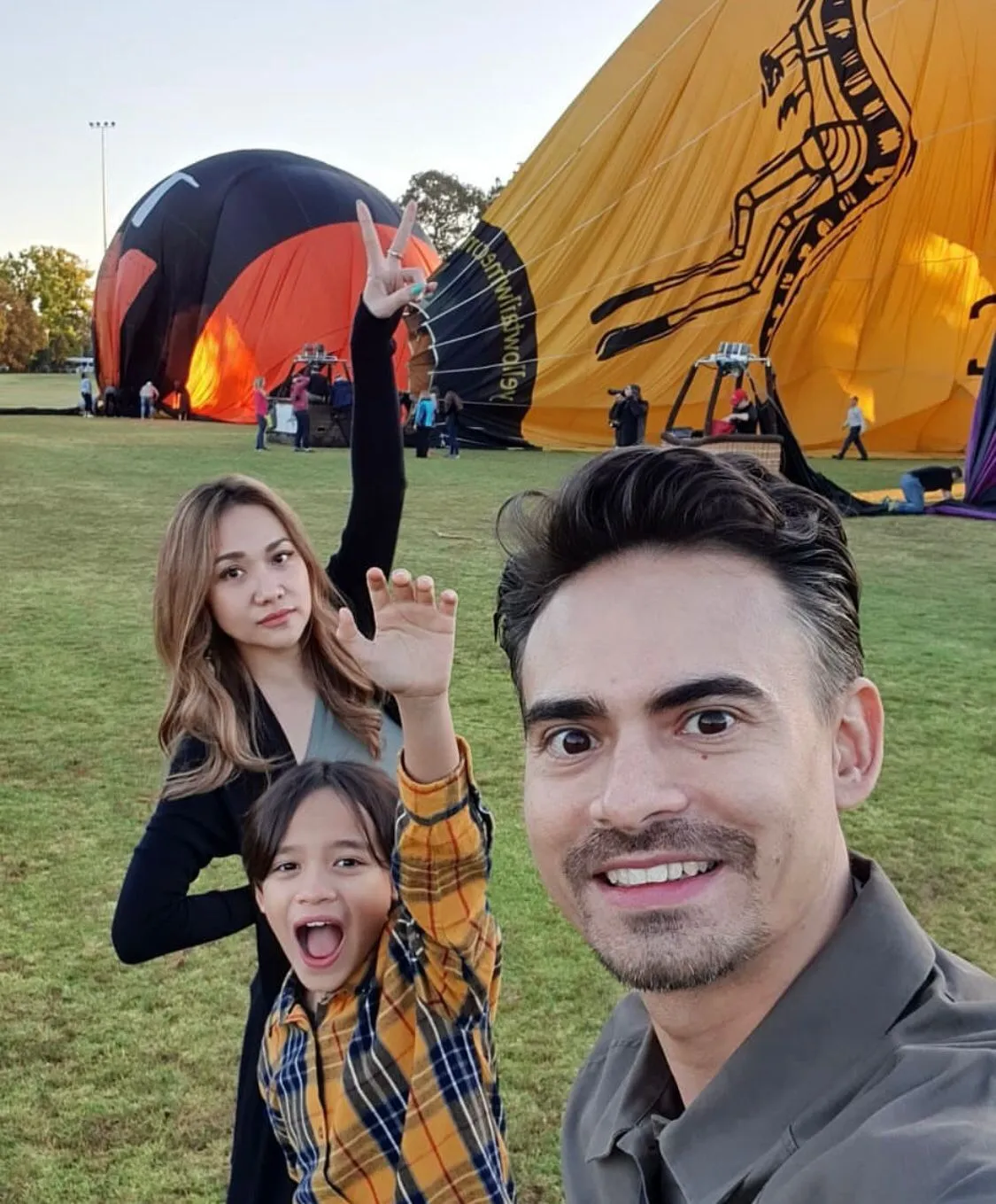 Potret Keluarga Sinclair (Instagram/@ashrafsinclair)
