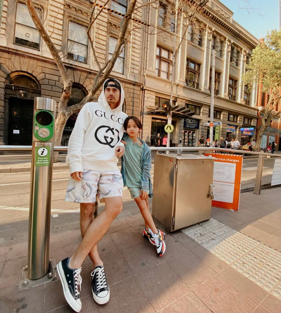 Potret Ashraf Sinclair dan Noah Sinclair (Instagram/@ashrafsinclair)