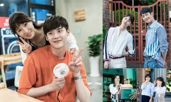 Behind the scene syuting WHILE YOU WERE SLEEPING. © SBS