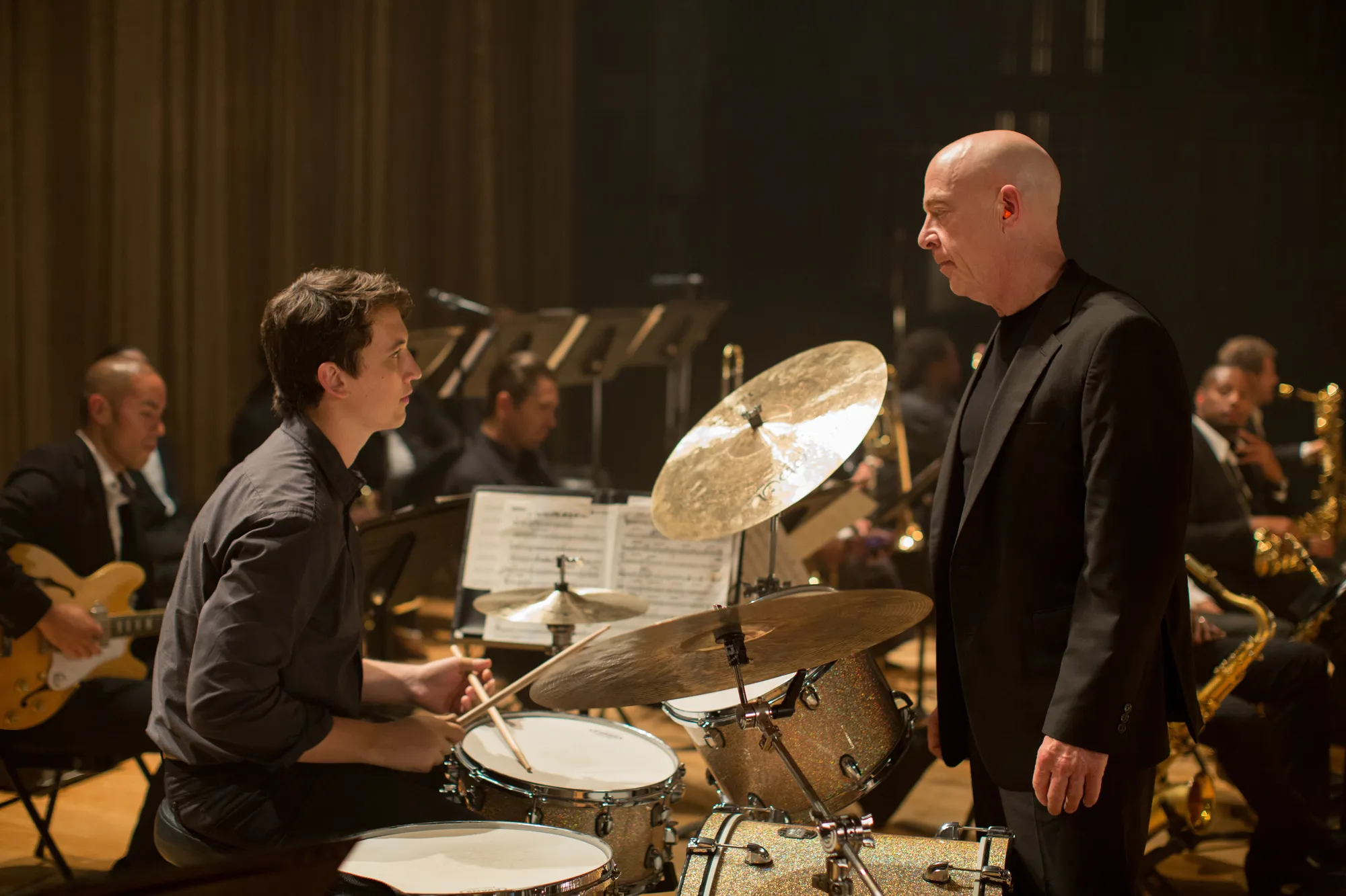 Akting Miles Teller dan J. K. Simmons dalam WHIPLASH memang juara dan harus ditonton © Sony Pictures Classics