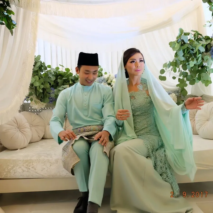 Whulandary Herman jatuh cinta pada pandangan pertama kepada Nik Ibrahim. ©instagram.com/gerymakeup74