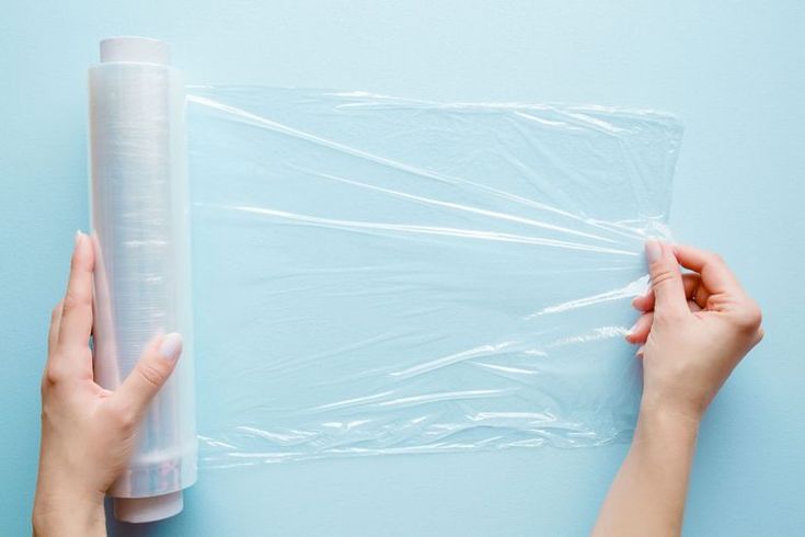 Plastic Wrap (Pinterest/Southern Living)