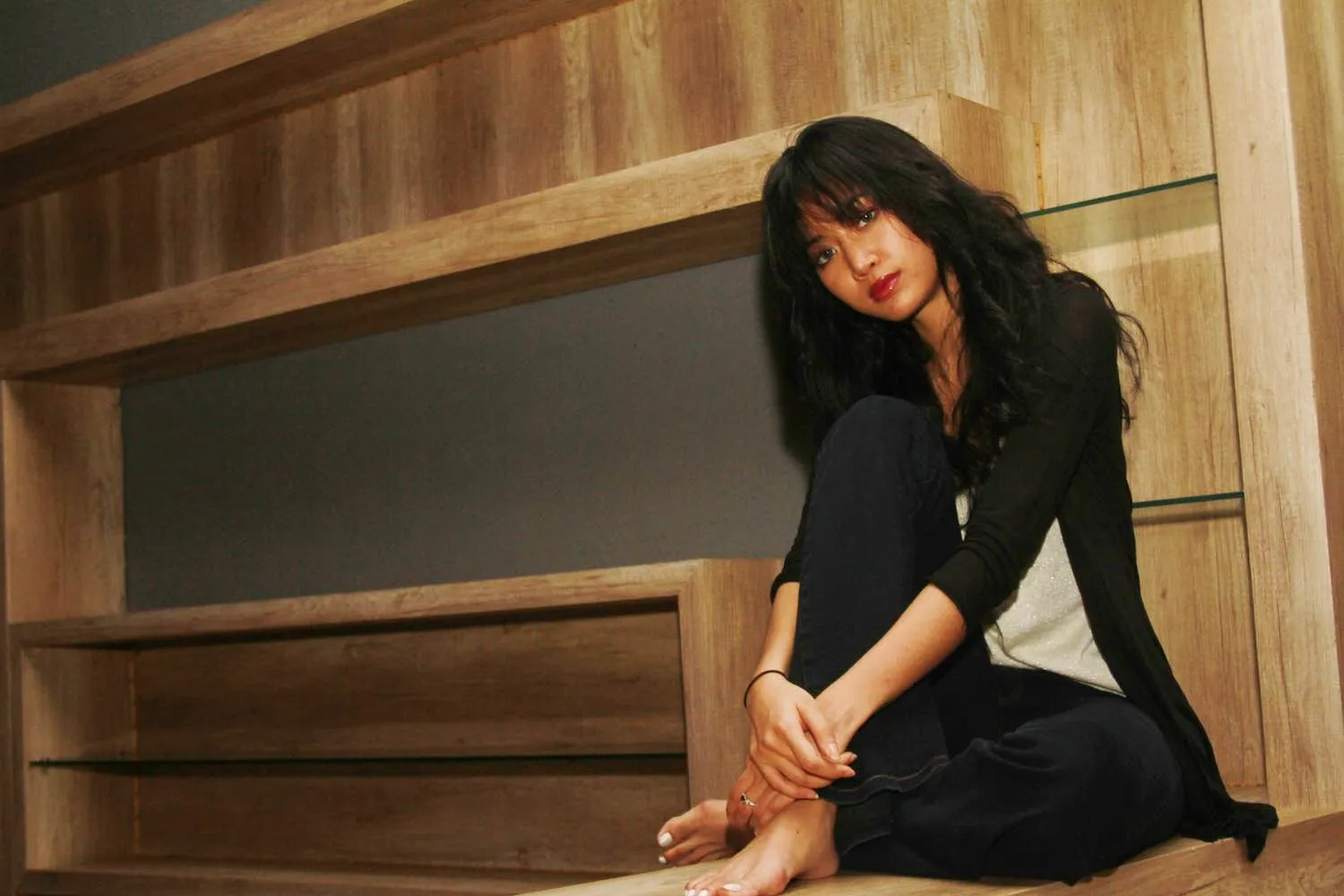 Widy Vierratale belum pede untuk jadi penyanyi solo © KapanLagi.com/Abbas Aditya