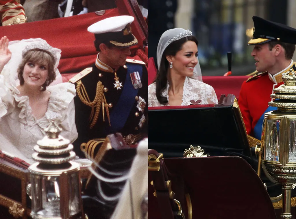 Foto pernikahan William yang satu ini juga persis dengan Diana © eonline.com